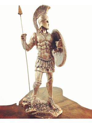 Otantik Hediyelik Spartan Savaşcı Heykel,mitolojik FIGÜR,300 Spartalı Biblo,spartalı Heykel,savaşçı Heykel,dekoratif Hediye