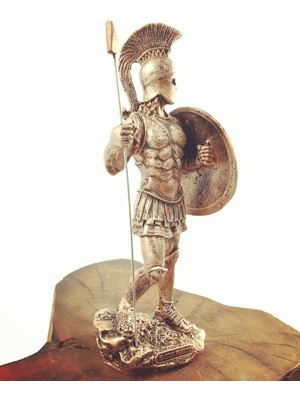 Otantik Hediyelik Spartan Savaşcı Heykel,mitolojik FIGÜR,300 Spartalı Biblo,spartalı Heykel,savaşçı Heykel,dekoratif Hediye