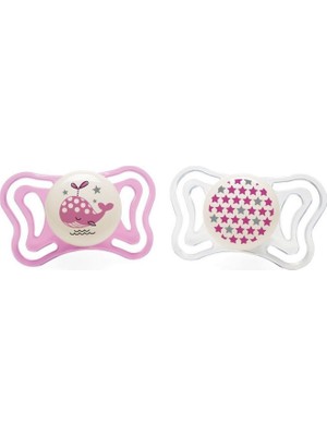 Chicco Physio Light Gece Parlayan Silikon Emzik 2'li 2-6 Ay