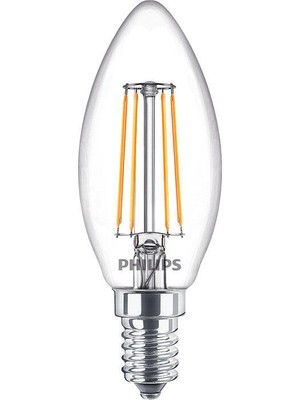 Philips LED Ampul Flament Classic 4.3 W Sarı Işık