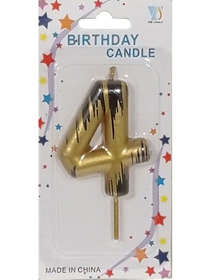 Festivall Mum Rakam Altın Siyah 4