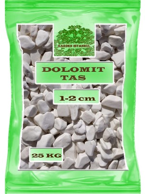 Garden İstanbul 1-2 cm 25 kg Beyaz Dolomit Taş