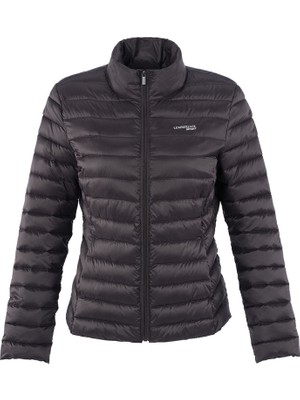 Lumberjack Kadın Siyah Basic Padded Mont (100559645)