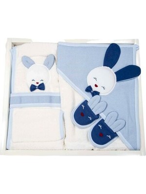 Gaye Bebe Gaye 826 Kulakli Tavsan Bornoz Seti