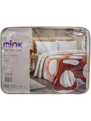 Mink Lacasa 200X240 Çift Kişilik Polyester Battaniye 1082