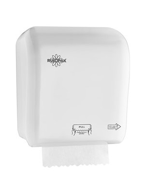 Rulopak Elite Autocut Kağıt Havlu Dispenseri 21 Cm Beyaz