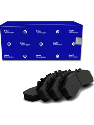 Delphi Peugeot Partner Origin 1.9 D 4x4 2004-2005 Delphi Ön Fren Balatası