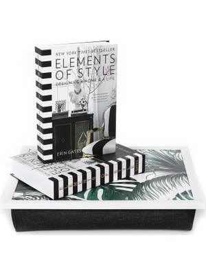 Yedi Home & Decor Elements Of Style Dekoratif Kitap Kutu