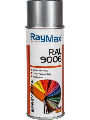 Raymax Akrilik Sprey Ral 9006 Gümüş Gri 400 Ml.made In Germany