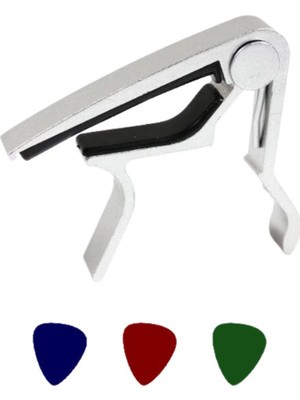 Tekin Müzik Metal Kapo, Gitar ve Bağlama İçin Arena Müzik Kalitesiyle, Dayanıklı Aksesuar