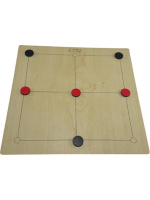 Ahtek Ahşap 3 Taş Akıl Zeka ve Strateji Oyunu