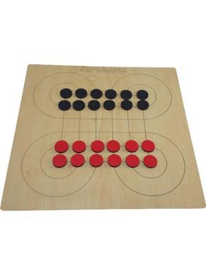 Ahtek Ahşap Surakarta Akıl Zeka ve Strateji Oyunu