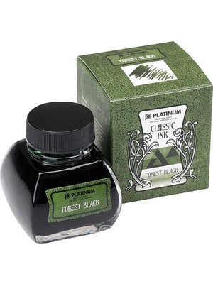 Platinum Şişe Mürekkep 60ML Forest Black INKK-2000