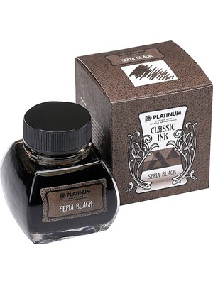 Platinum Şişe Mürekkep 60ML Sepia Black INKK-2000