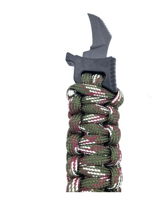 Paracord Survival Bileklik Bıçak Pusula Ateş Başlatıcı Magnezyum Yosemite