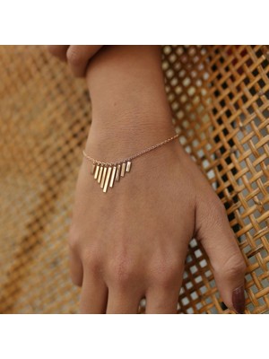 By Golden House Saçak Bileklik