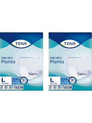 Tena Hasta Bezi Pants Proskin Emici Külot 30'lu L 6 Damla 2'li PAKET60