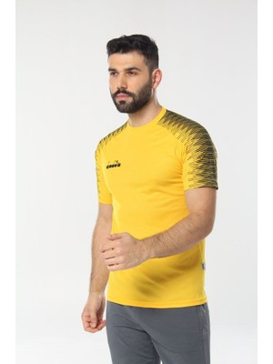 Diadora Ritim Antrenman T-Shirt Sarı