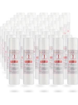 Milsuart Açık Kasa Su Arıtma Cihazı için 1 Mikron Sediment Filtre 50 Adet