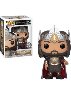 Funko Pop The Lord Of The Rings King Aragorn Exclusive Figür