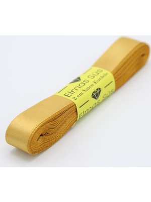 Elmas Süs Gold Saten Kurdele (2 cm 10 M)