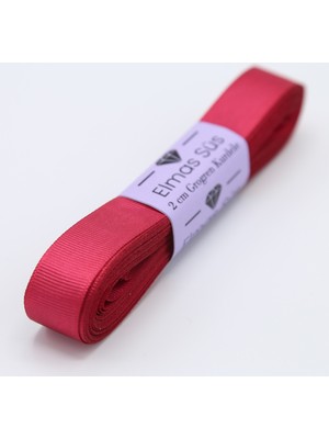 Elmas Süs Fuşya Grogren Kurdele (2cm 10M)