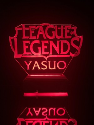 Modiwa Design Leauge Of Legends Lol 16 Renk Gece Lambası