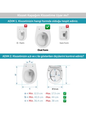 Aqua Bagno  Crown  Yavaş Kapanan Klozet Kapağı