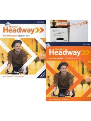 Oxford University Press Headway 5th Edition Pre-Intermediate Student's Book With Online Practice + Workbook Without Key