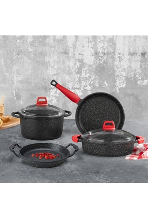 Gulsan Celik Omlet Sahan Seti 3 Lu Set