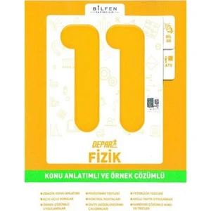 Bilfen Yayınları 11. Sınıf Fizik Konu Anlatımlı ve Örnek Çözümlü