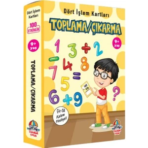 Dört İşlem Kartları-Toplama-Çıkarma 9+ Yaş