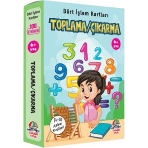 Dört İşlem Kartları-Toplama-Çıkarma 6+ Yaş