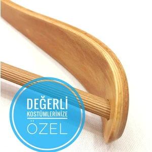 Işık Ahşap Business Elbise Askısı Geniş Omuz
