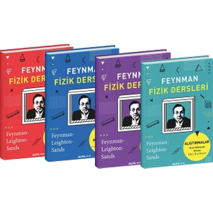 Alfa Yayınları Feynman Fizik Dersleri 4 Kitap Takım - Richard P. Feynman