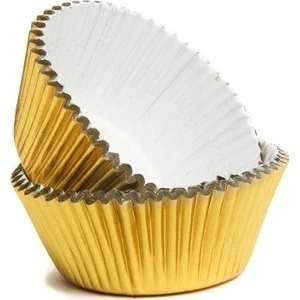 Gold Mini Cupcake Muffin Kağıt 100 Adet
