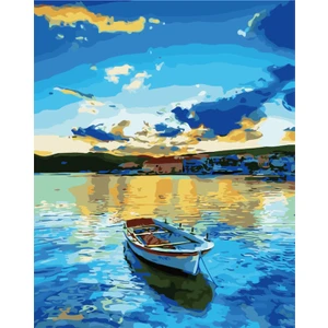 Womb Hobby Tekne Sayılarla Boyama Seti 40 x 50 cm Tuvale Gerili