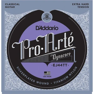 EJ44TT Pro-Arté Dynacore- Titanium Trebles- Extra-Hard Tension Takım Tel Klasik Gitar Teli