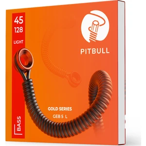 Pitbull Strings Gold Series Geb-5 L Light Takım Tel 5 Telli Bas Gitar Teli 045-128