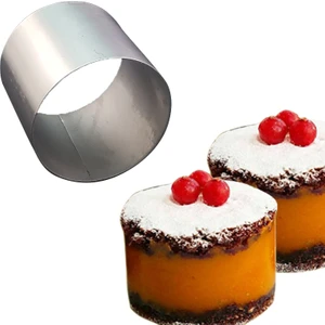 Coşan Pastacılık Yuvarlak Parfe Kek Kalıbı 8x6 cm