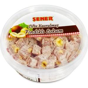 Lokum 350 gr Fındıklı Çifte Kavrulmuş Pvc