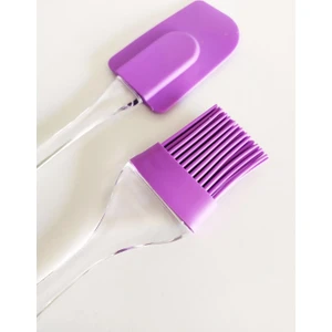 Yakut Silikon Fırça ve Spatula Seti