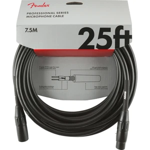 Professional Series Microphone Cable 7.5 Metre - Black Mikrofon Kablosu