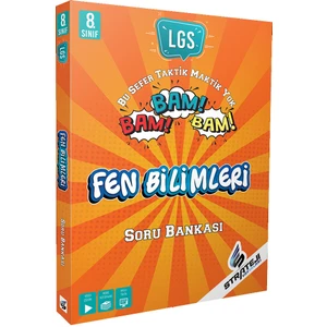 Strateji Yayınları 8. Sınıf LGS Fen Bilimleri Soru Bankası