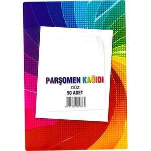 Parşomen Kağıdı Çizgisiz 60 gr 50'li