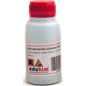 Metilen Mavisi Çözeltisi 200 ml Amb.