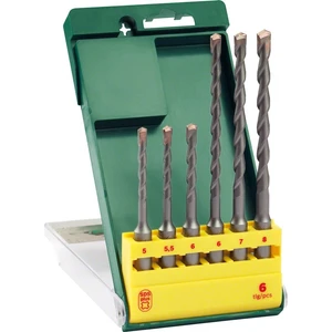 - Sds-Plus Kırıcı Delici Matkap Ucu Seti 6 Parça (5/5,5/6X110MM 6/7/8X160MM)