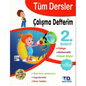 Tandem Yayınları 2. Sınıf Tüm Dersler Çalışma Kitabı