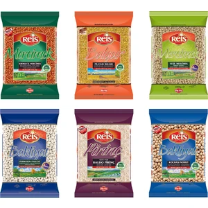 6lı Set (Gönen Baldo Pirinç, Pilavlık Bulgur, Dermason Fasülye, Yeşil Mercimek, Koçbaşı Nohut, Kırmızı Iç Mercimek 6 kg