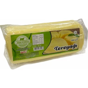 KARS PEYNİRCİLİK Özkars Peynircilik Kars Tereyağı 1  kg Vakumlu